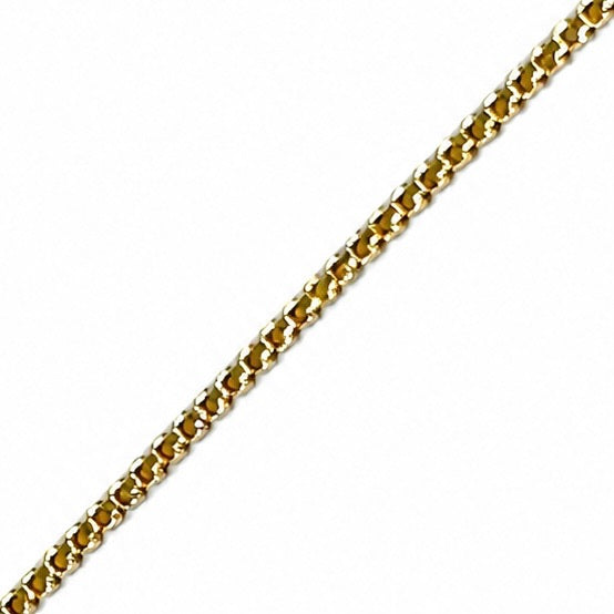 Collana oro giallo 9kt con quadrifoglio