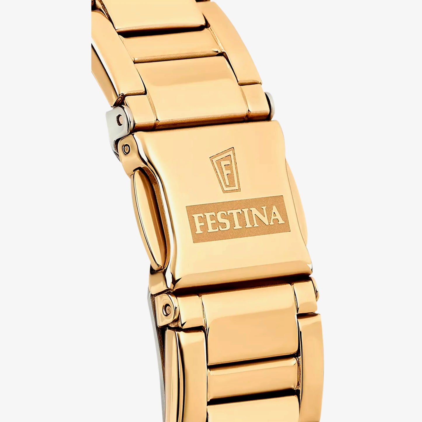 Orologio Festina acciaio dorato, donna