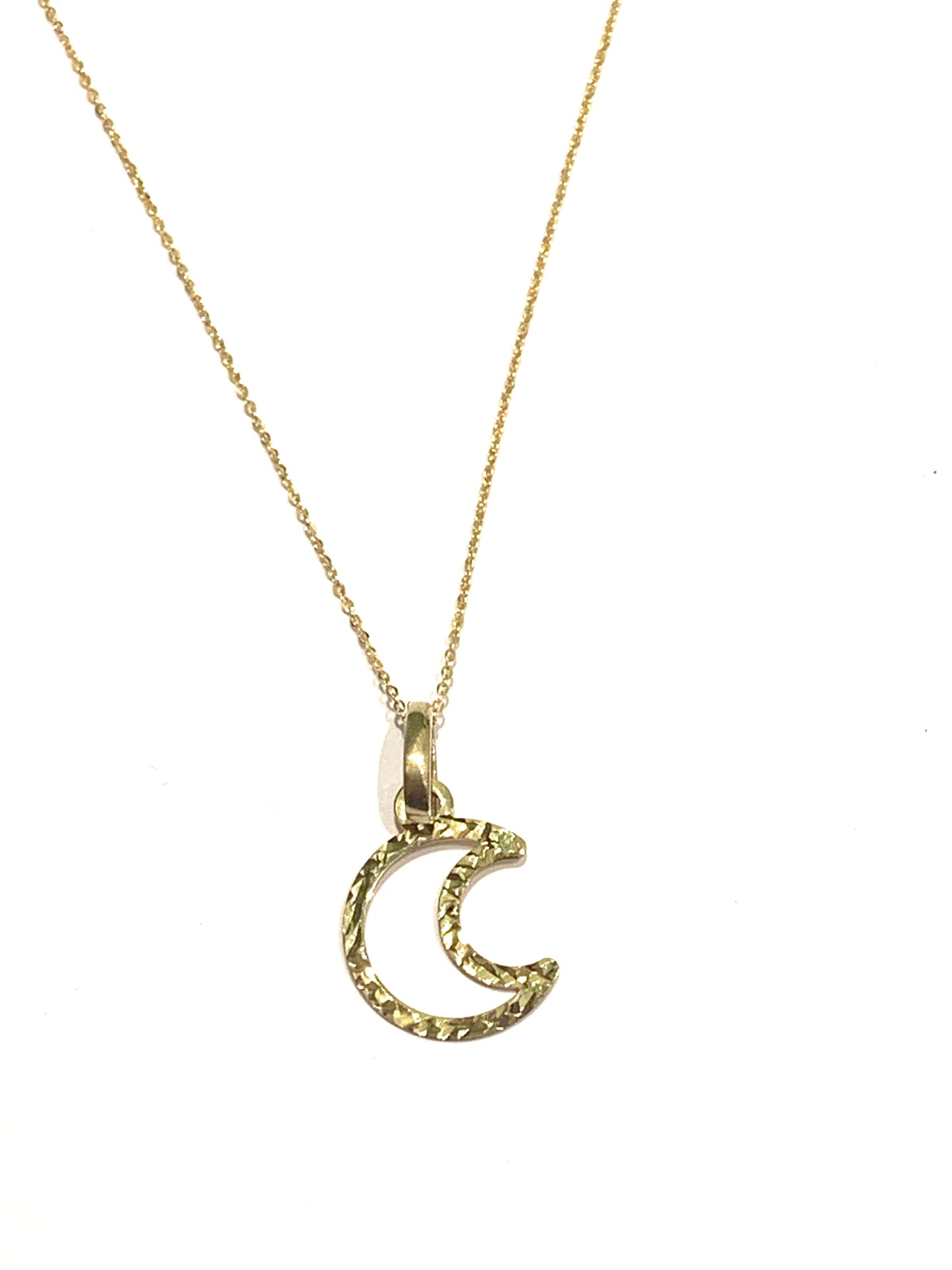 Collana oro giallo 9kt con cuore