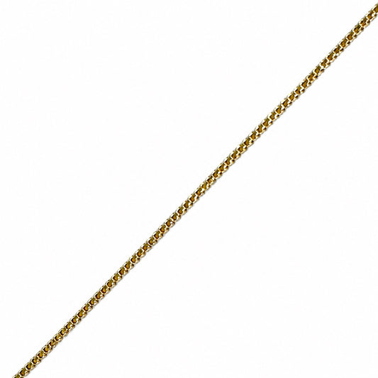 Collana oro giallo 9kt con quadrifoglio