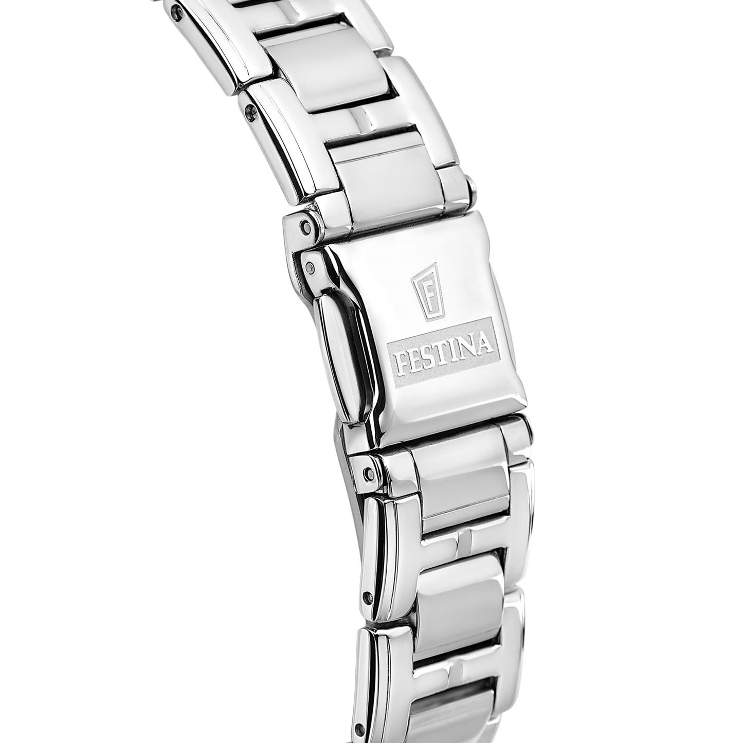 Orologio Festina acciaio con quadrante azzurro, donna