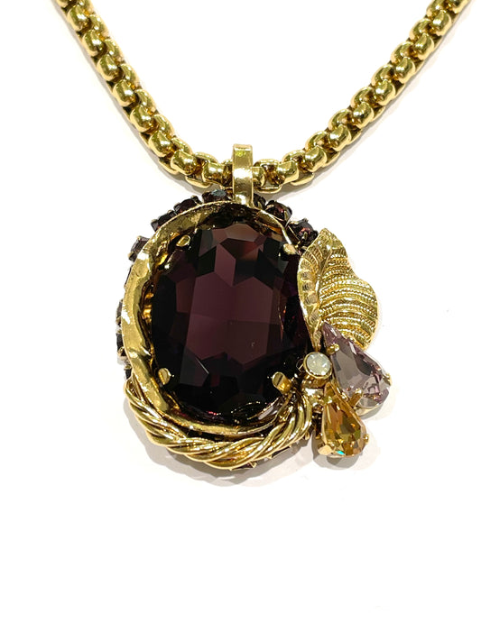 Collana bijoux dorata