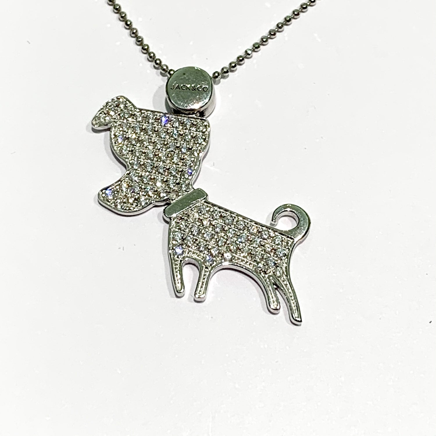 LONAGO Collana In Argento 925 Con Ciondolo Ragazza E Gatto, Pietra Di Luna Simulata, Catena Regolabile 45+5 Cm, Regalo Per Amanti Animali
